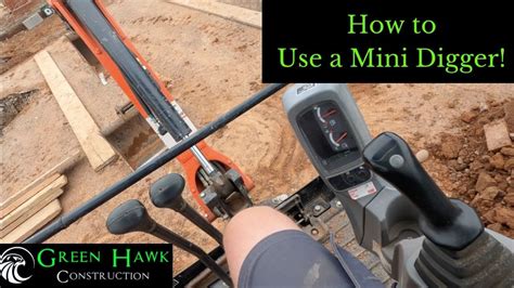 how to start a mini digger|dax mini digger instructions manual.